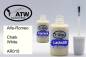 Preview: Alfa-Romeo, Chalk White, AR015: 20ml Lackstift + 20ml Klarlack - Set, von ATW Autoteile West.